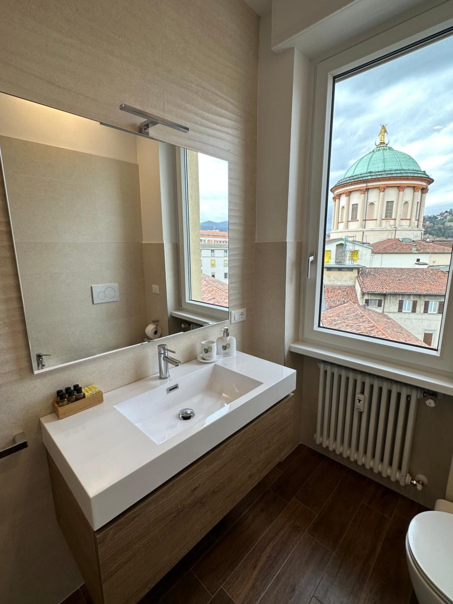 Ferienwohnung San Francesco Skyline Bergamo Exterior foto